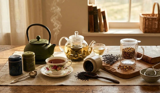 Tasse de thé le matin et tasse le soir | La Bibliothéière