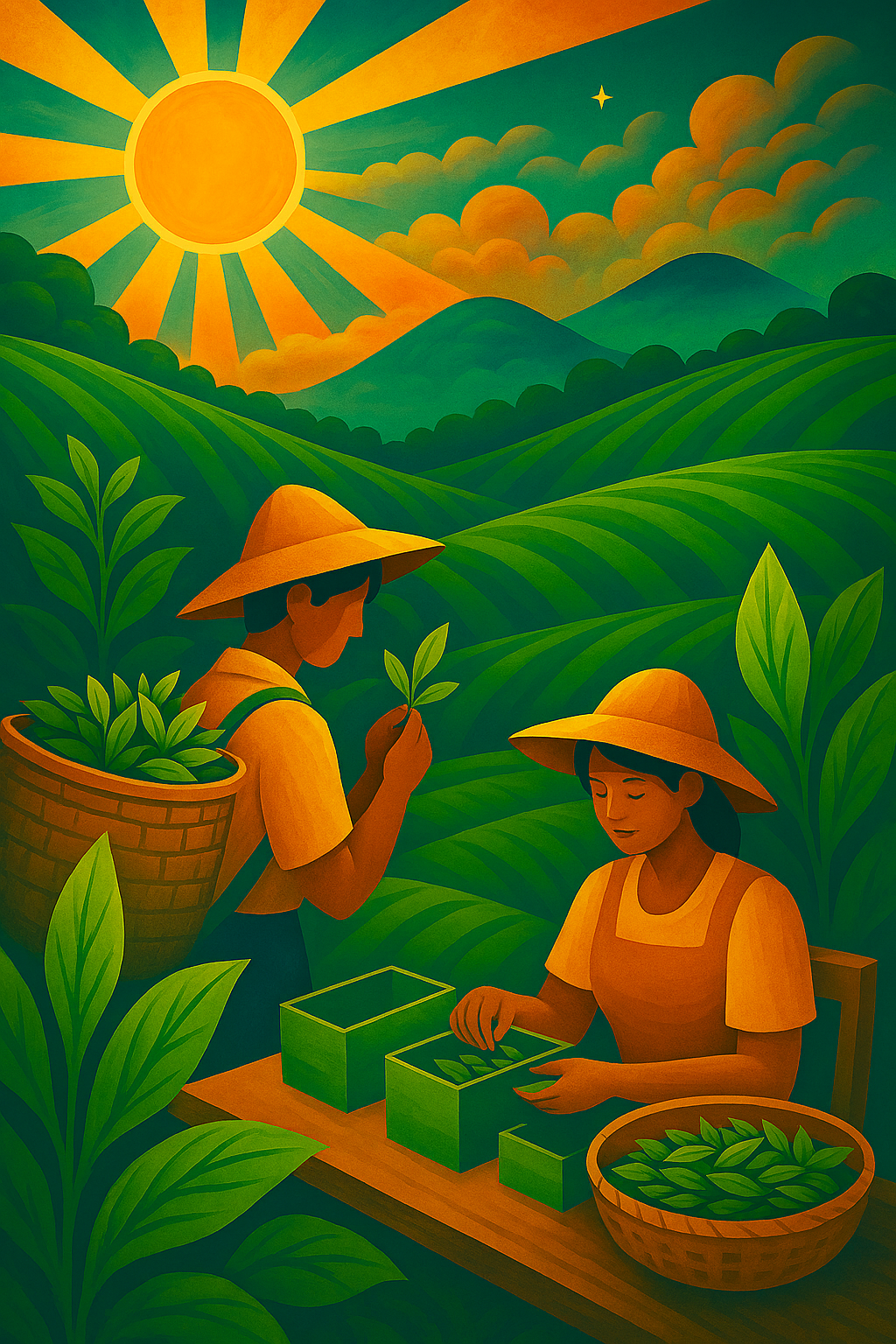 Conditionnement du thé 