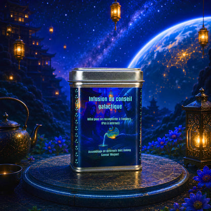 Boîte de thé oolong muguet floral 50g