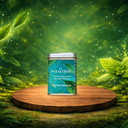 Boîte de thé vert sencha doux 50g