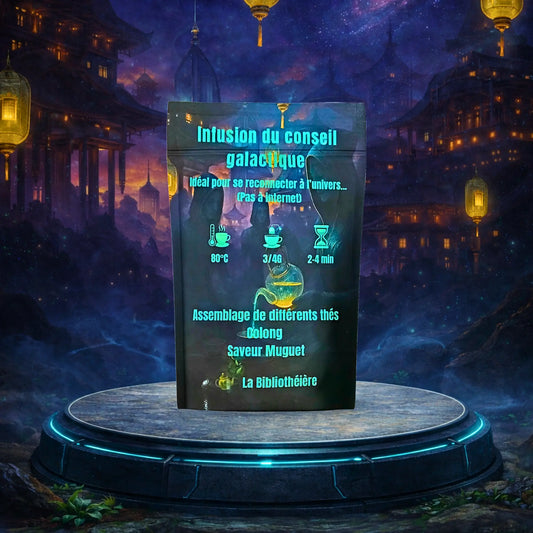 Sachet de thé oolong muguet 100g La Bibliothéière